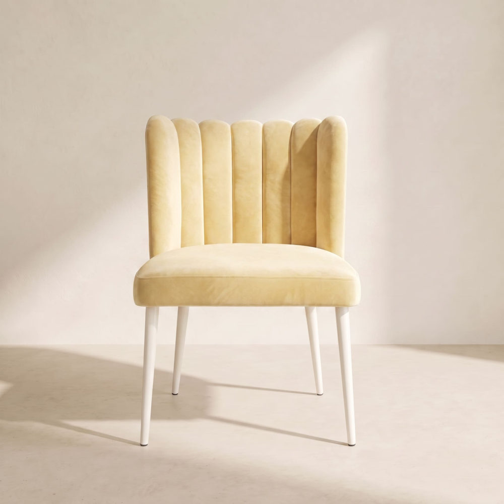 Tulip Chair – Butter Yellow