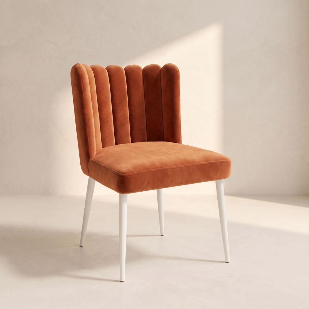 Tulip Chair – Burnt Orange