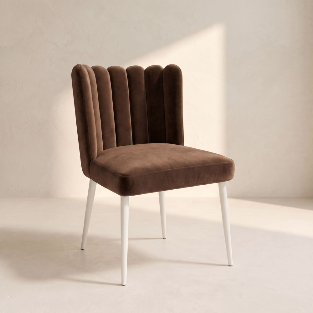 Tulip Chair – Chocolate Brown