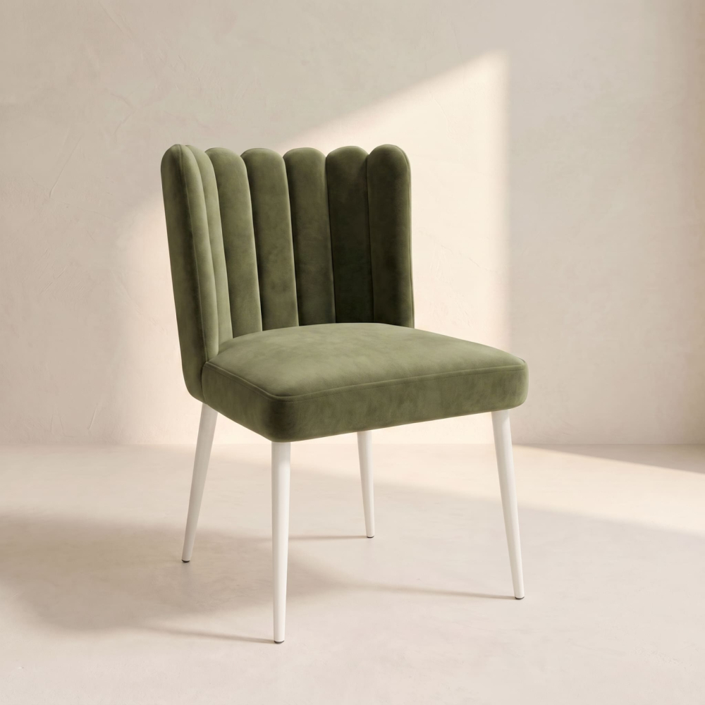 Tulip Chair – Moss Green