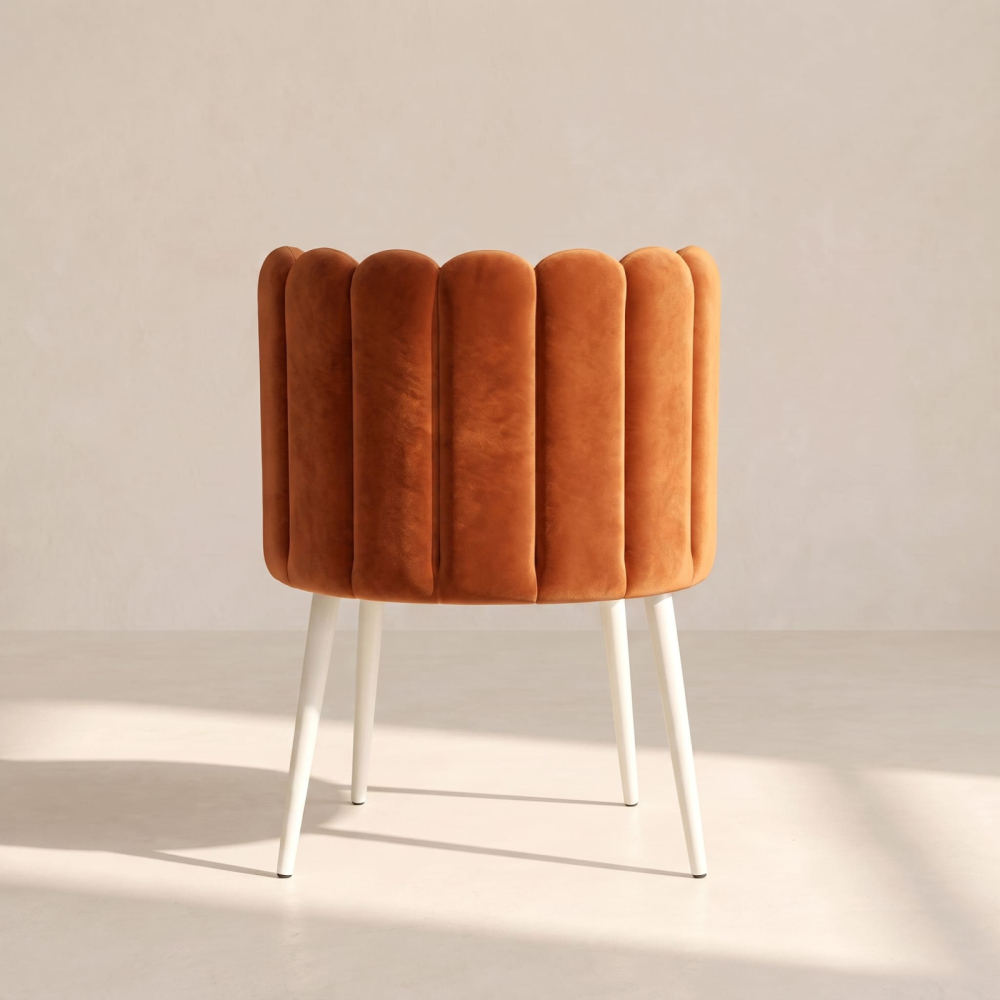 Tulip Chair – Burnt Orange