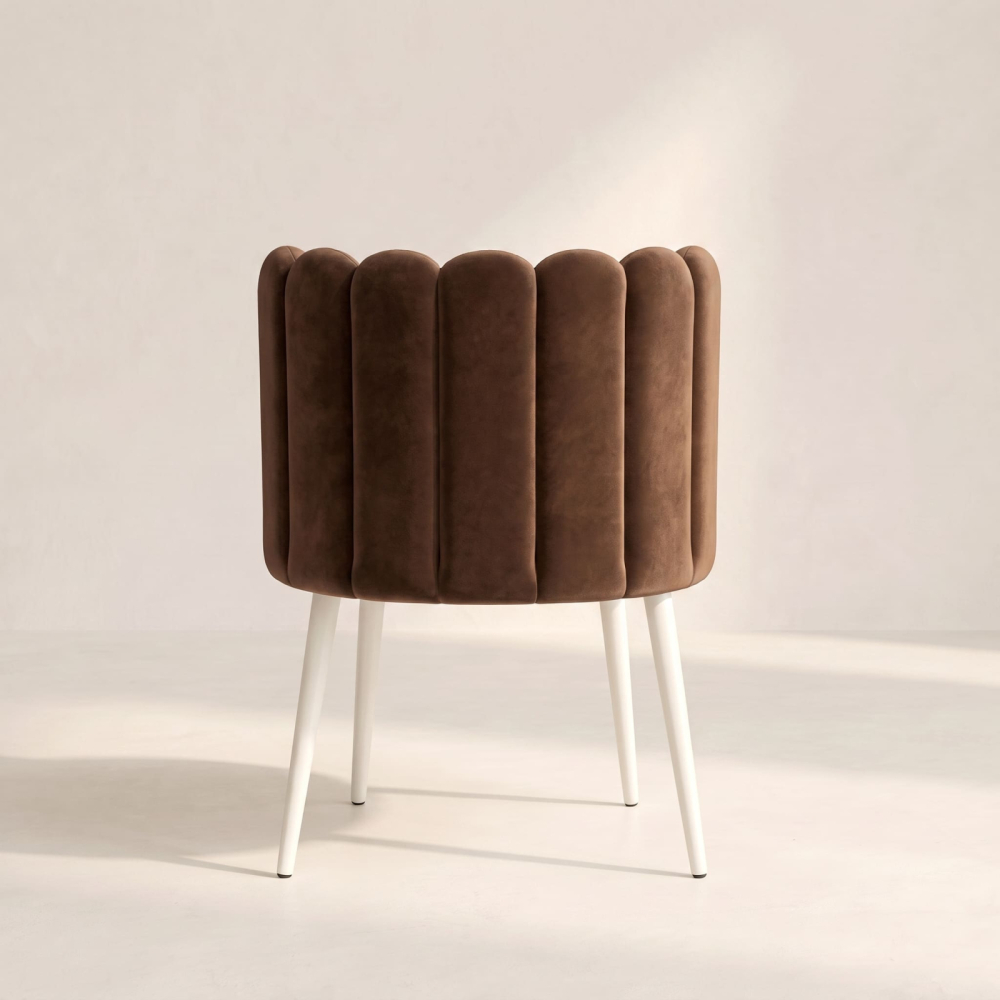 Tulip Chair – Chocolate Brown