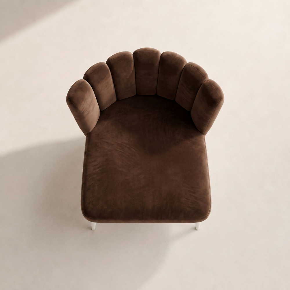 Tulip Chair – Chocolate Brown