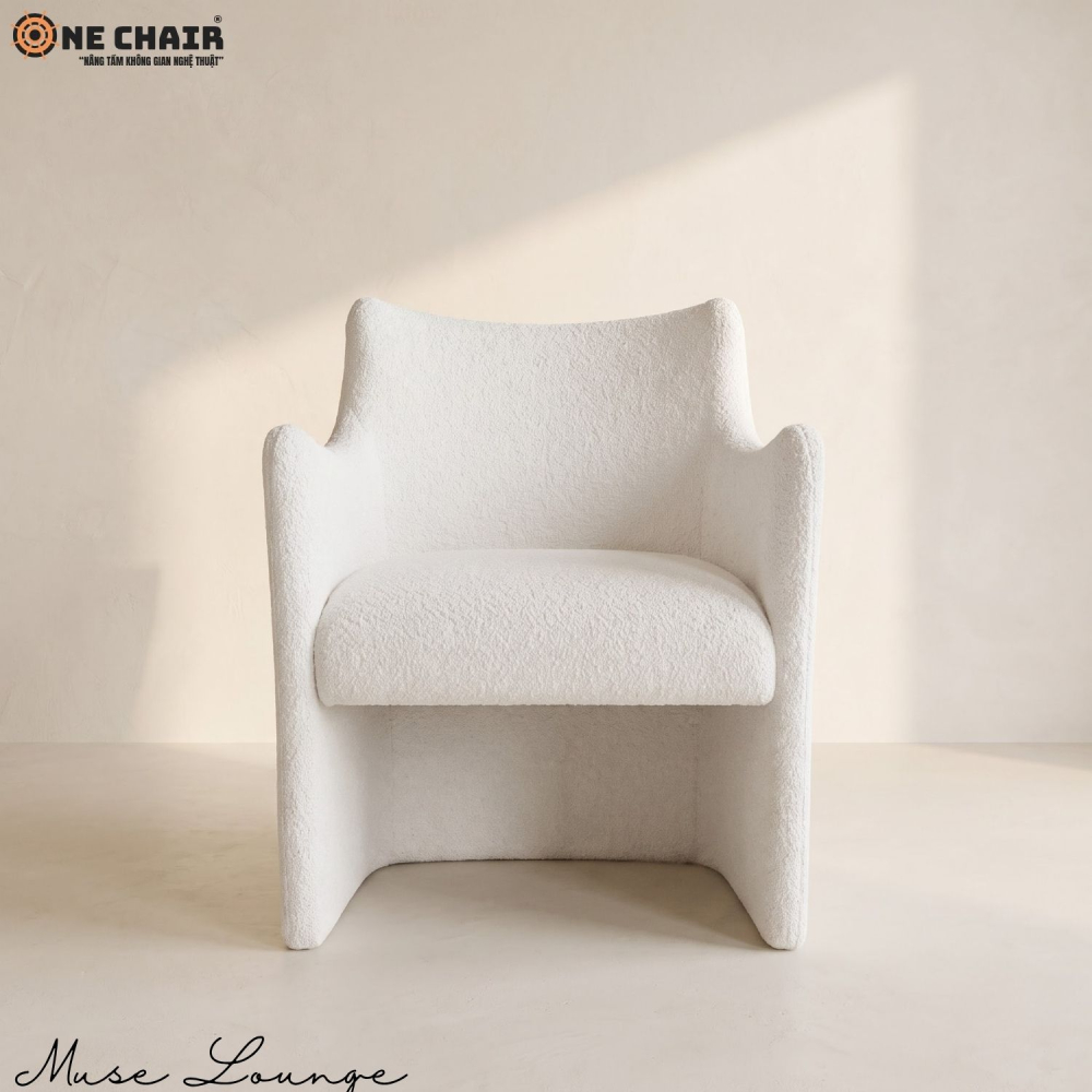 Muse Lounge Chair – White