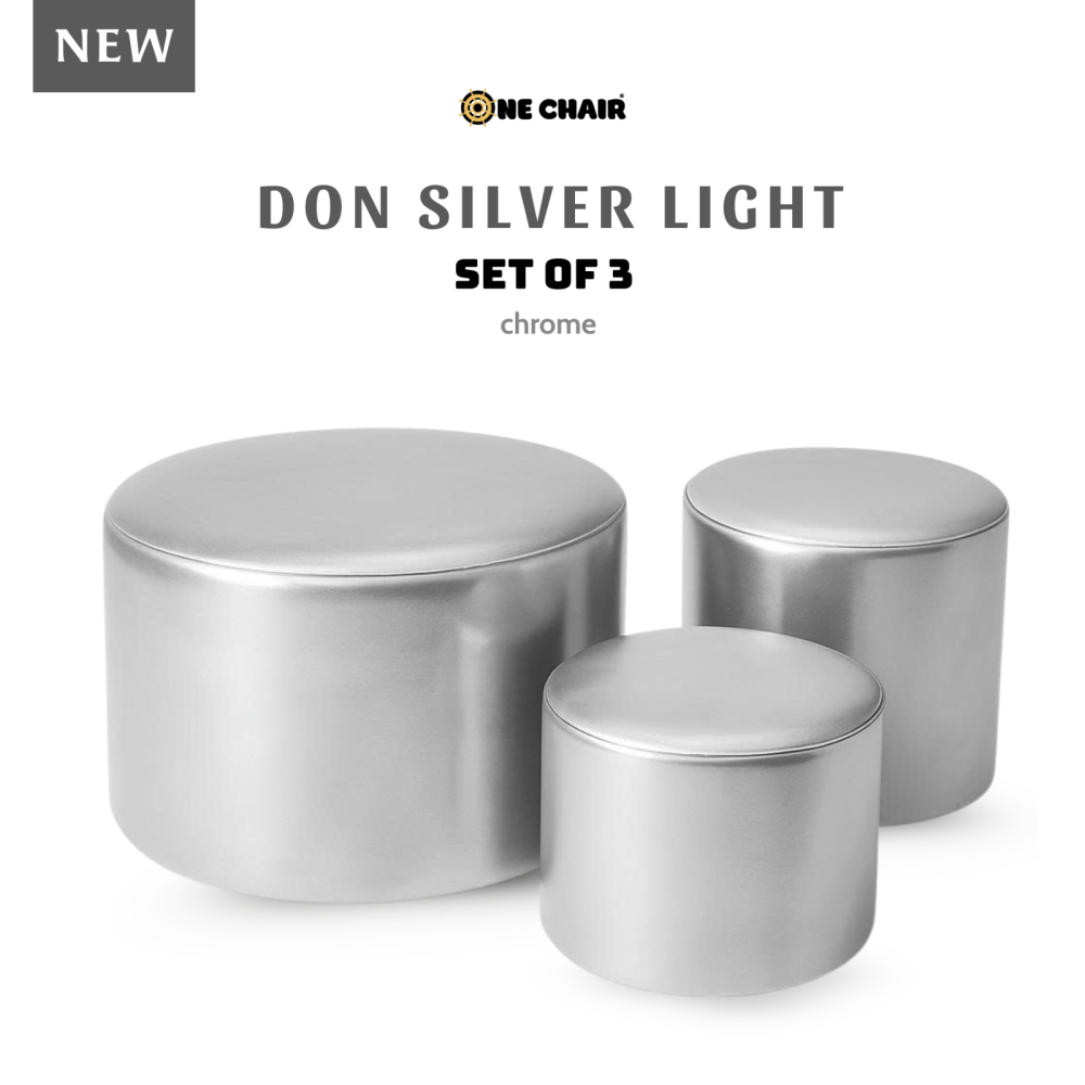 DON SILVER LIGHT – SET 3 ĐÔN TRÒN ÁNH BẠC | HIỆN ĐẠI TINH TẾ