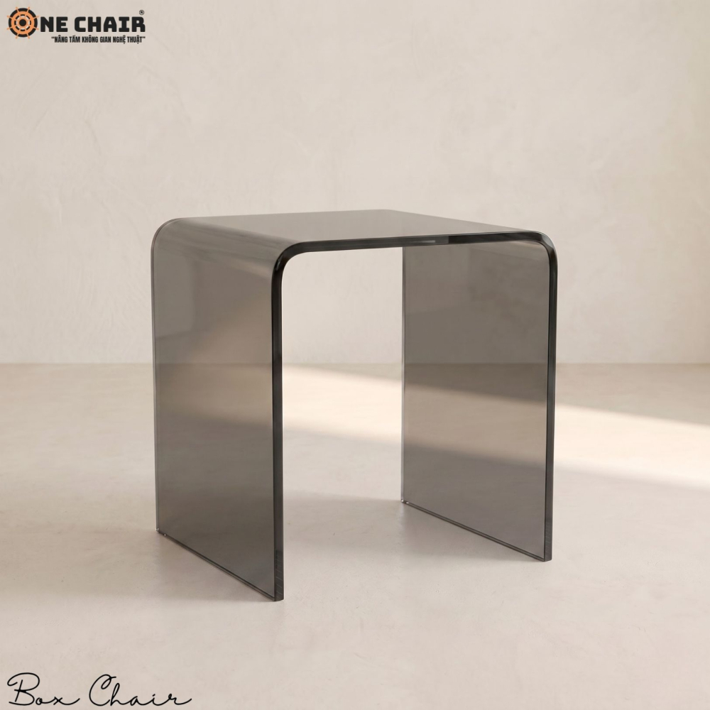 Box Chair Acrylic – Black