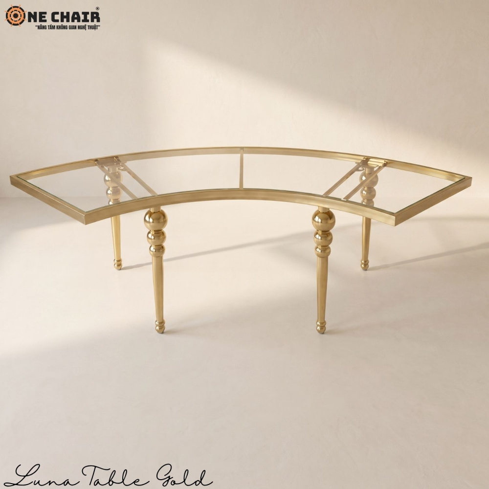 Luna Table Gold – Layout Vô Cực