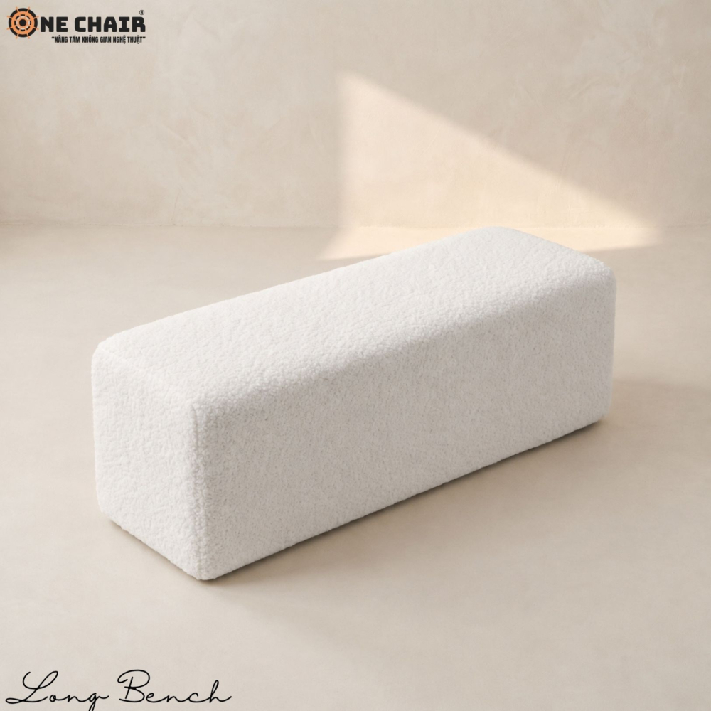 Ghế Băng Vải – White