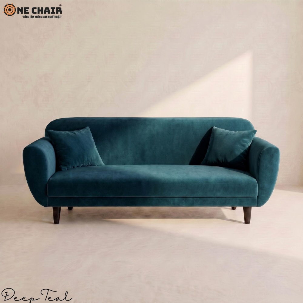 Long Sofa – Deep Teal