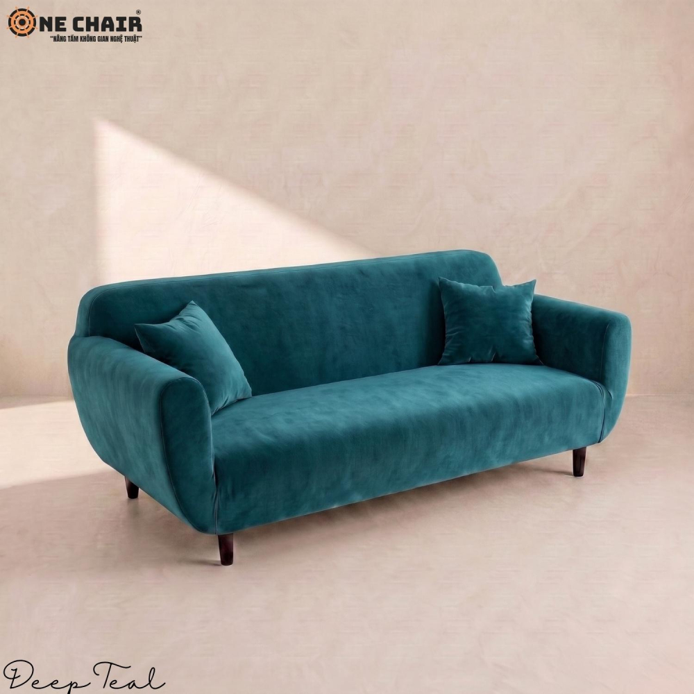 Long Sofa – Deep Teal