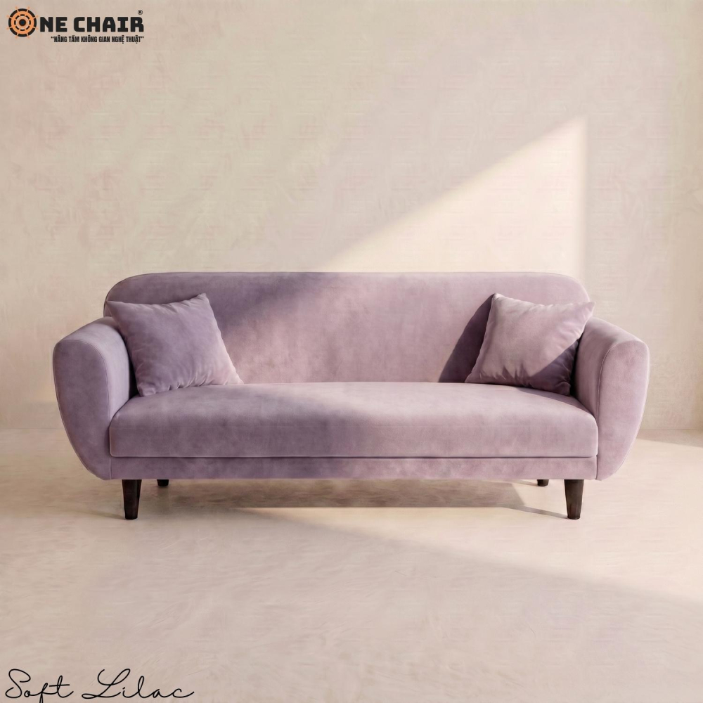 Long Sofa – Soft Lilac