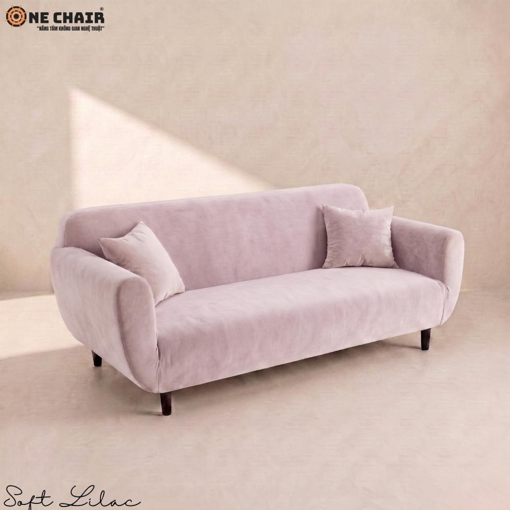 Long Sofa – Soft Lilac