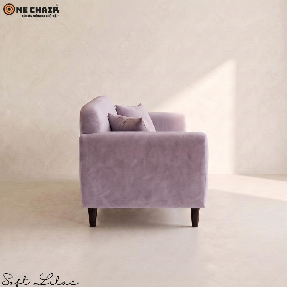 Long Sofa – Soft Lilac
