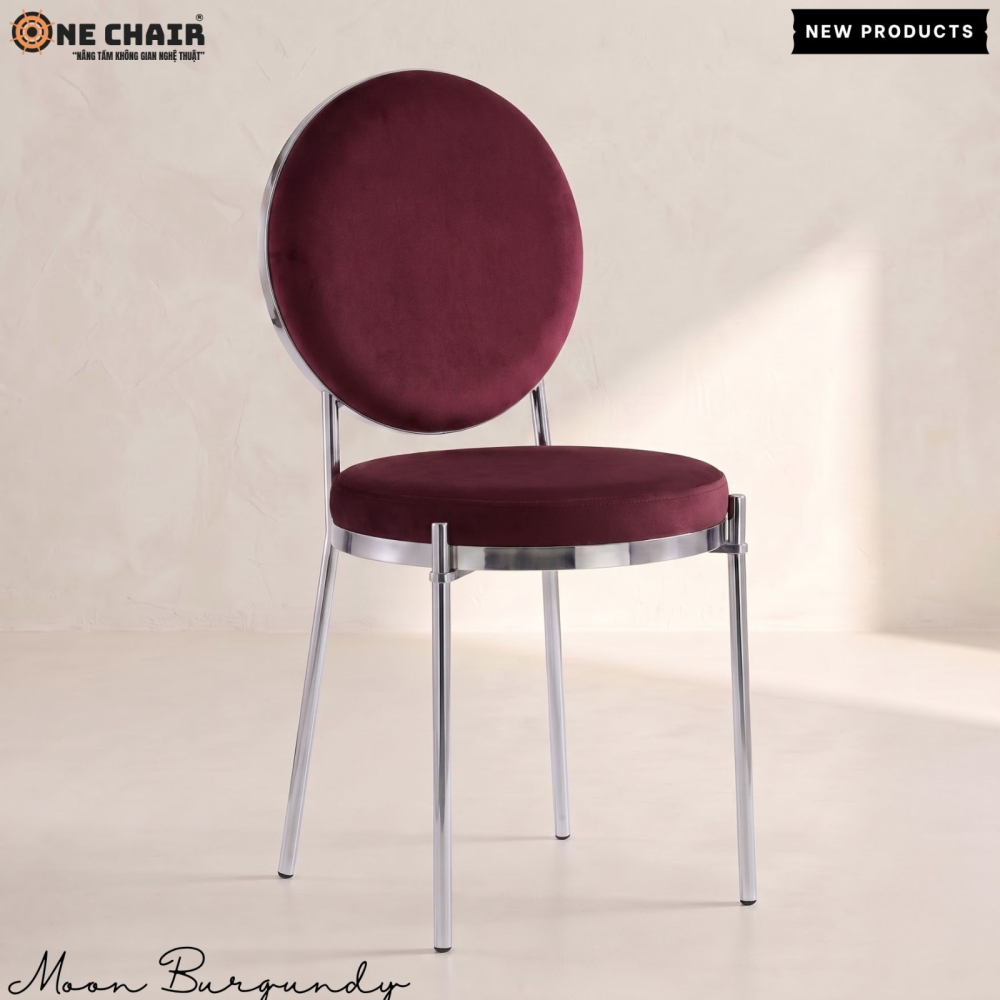Moon Silver – Burgundy