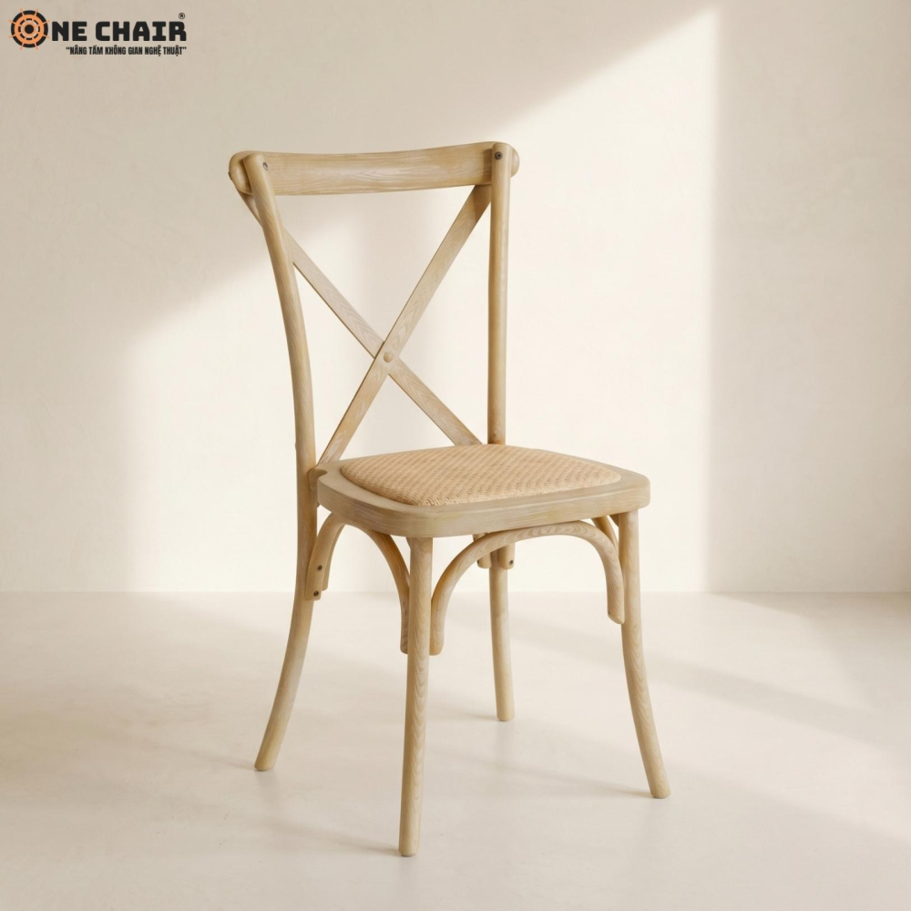 Crossback Chair – Ivory