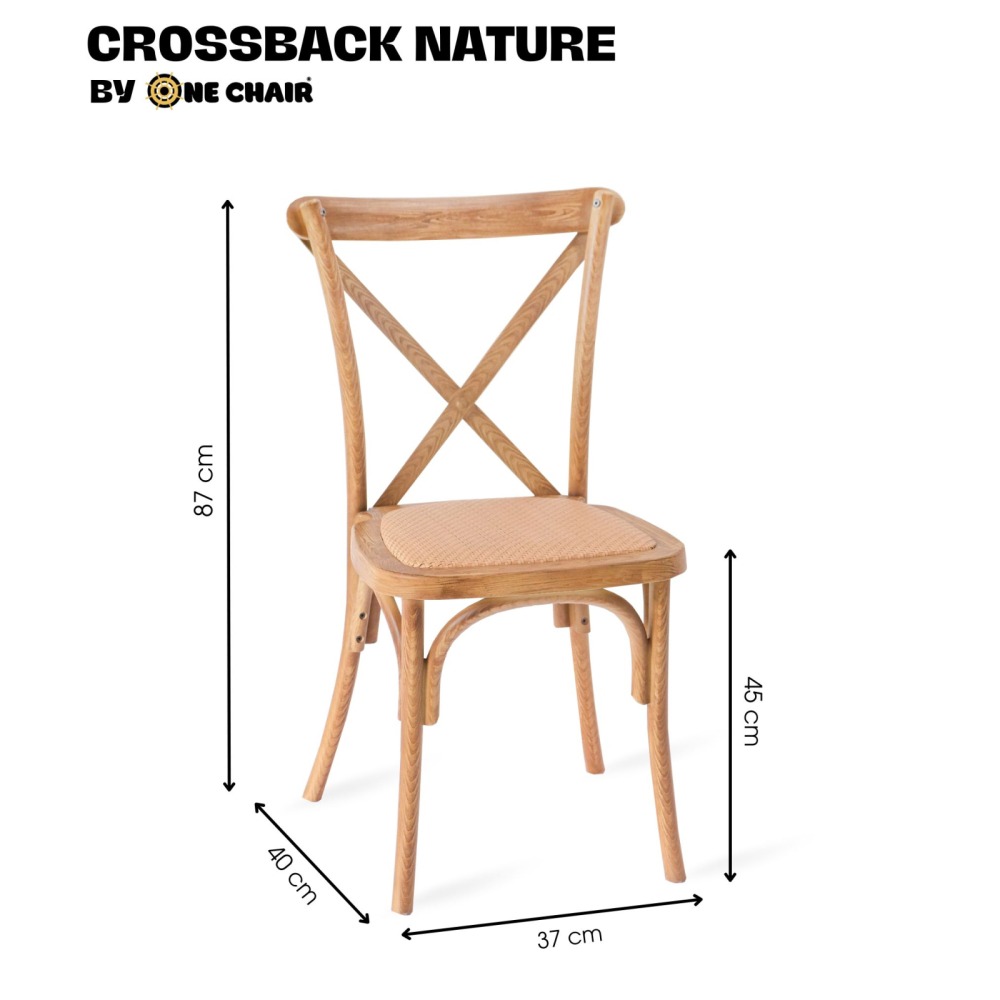 NEW - Ghế Crossback Natural | Vẻ Đẹp Tự Nhiên Và Phong Cách Tinh Tế