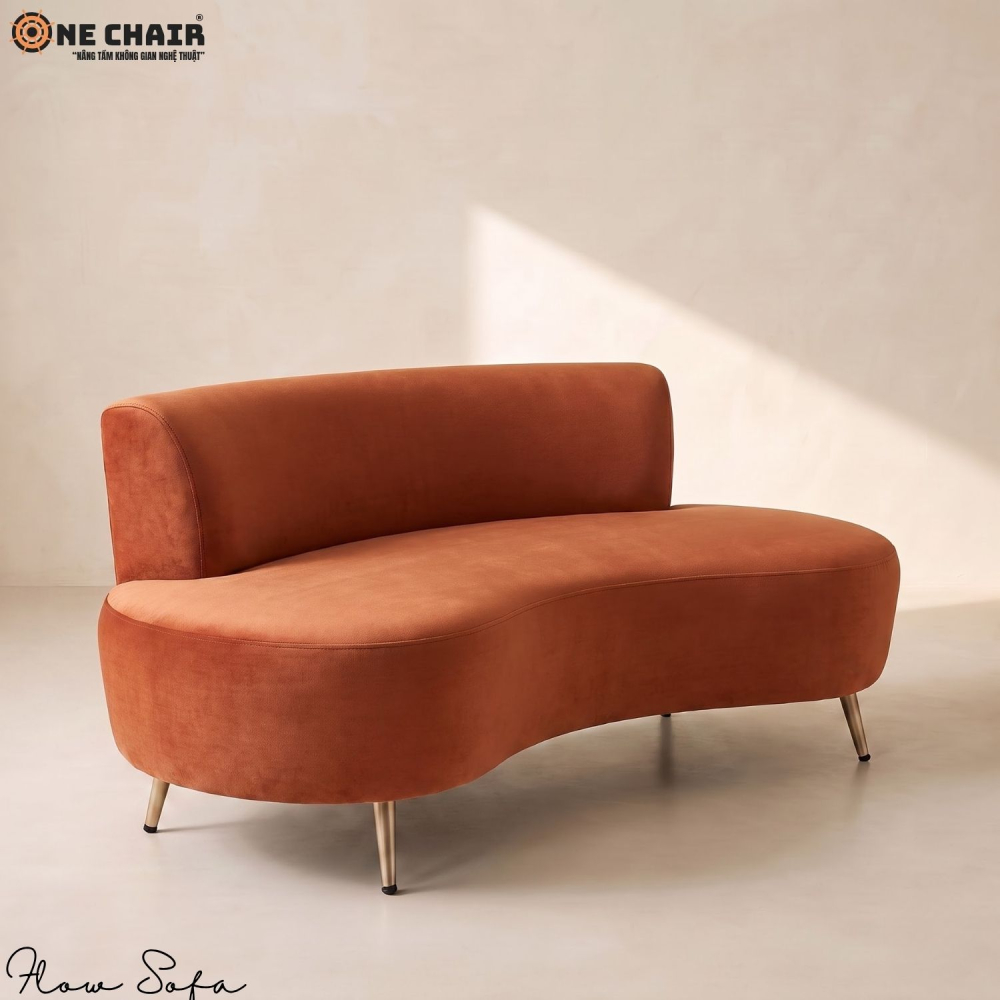 Flow Sofa – Burnt Orange