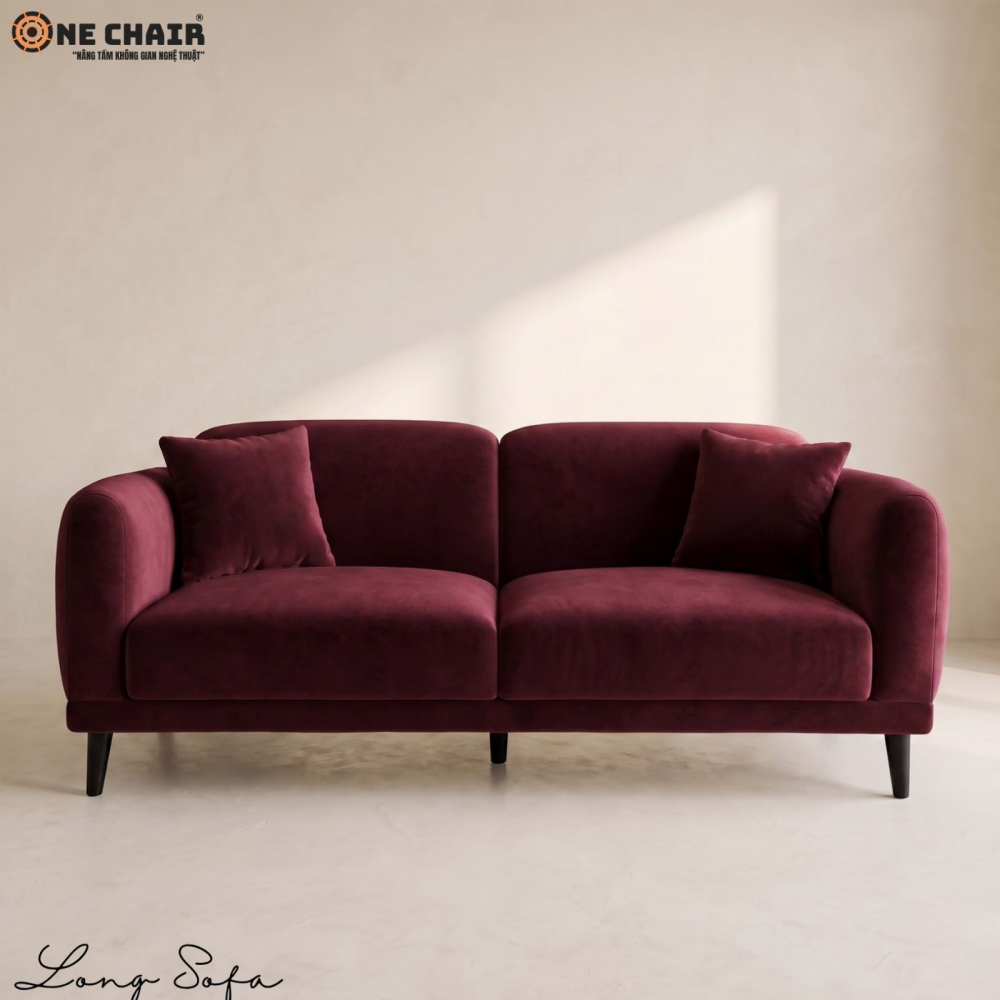 Double Sofa – Burnt Orange