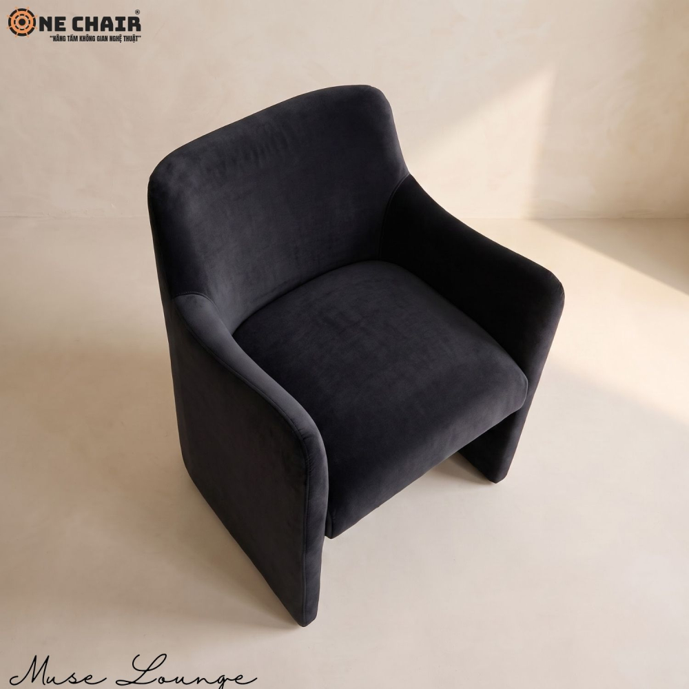 Muse Lounge Chair – Black