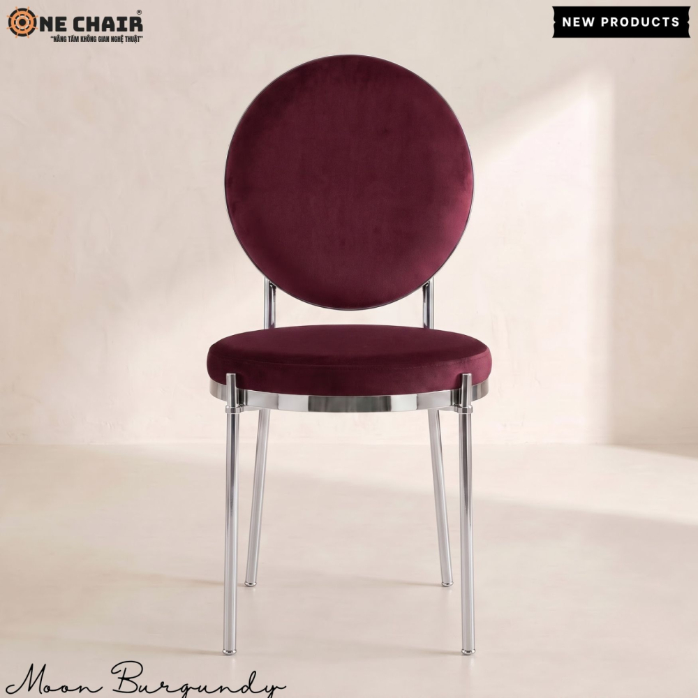 Moon Silver – Burgundy