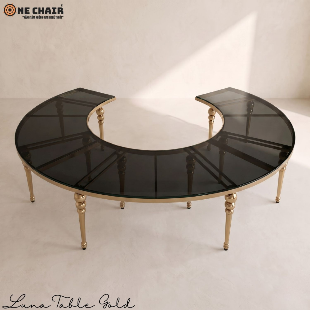 Luna Table Gold