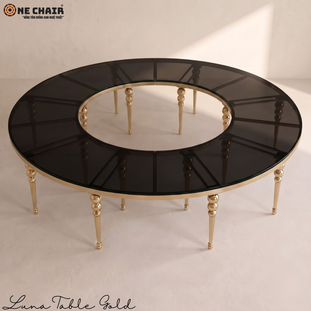 Luna Table Gold