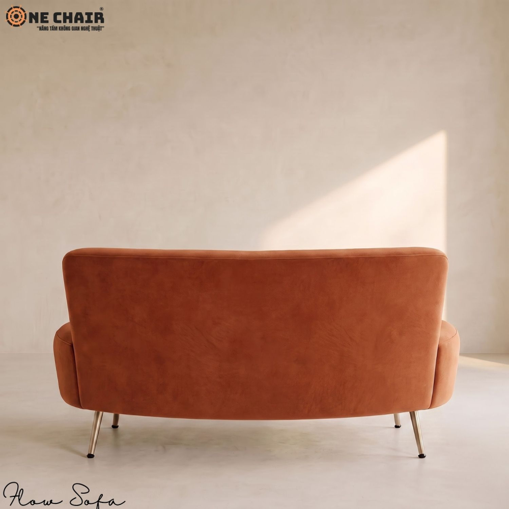 Flow Sofa – Burnt Orange