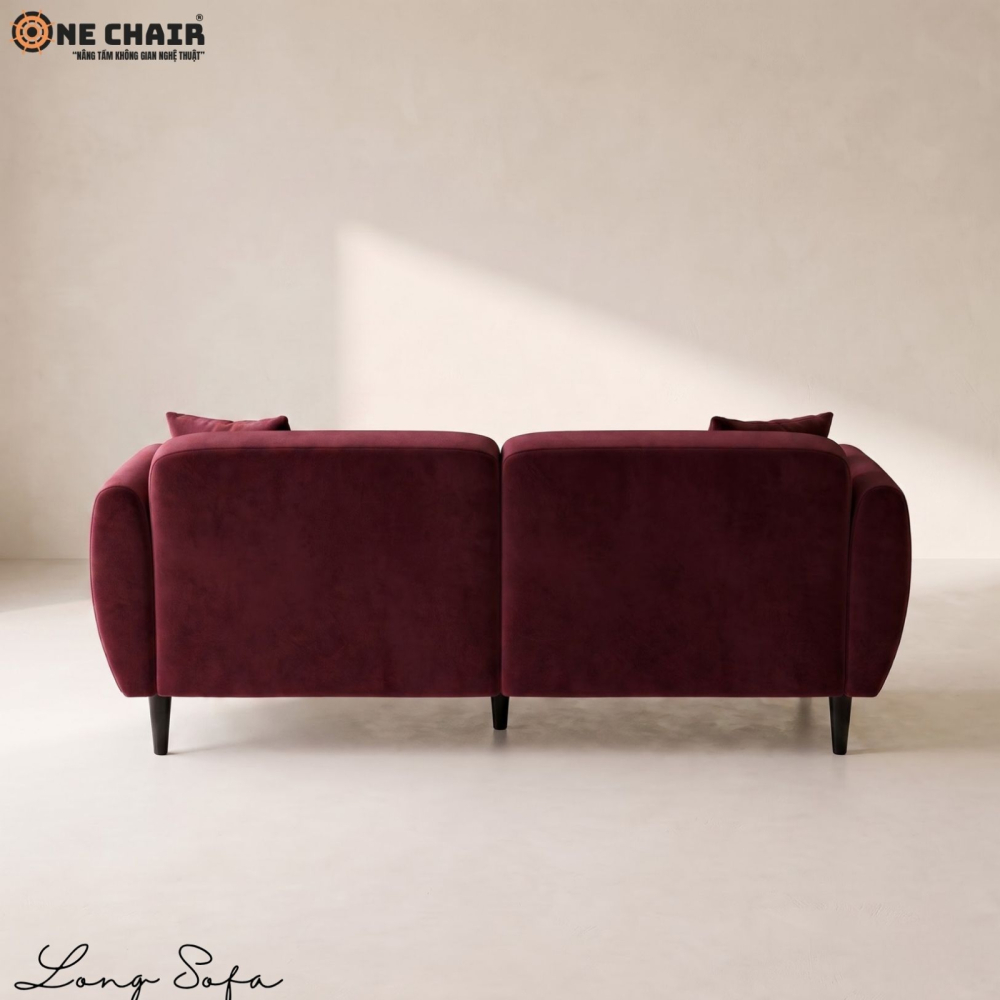 Double Sofa – Burnt Orange