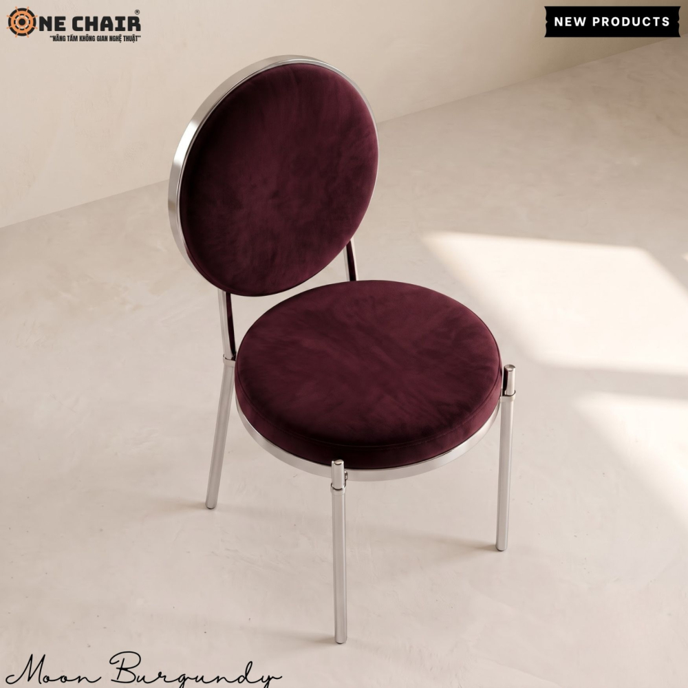 Moon Silver – Burgundy