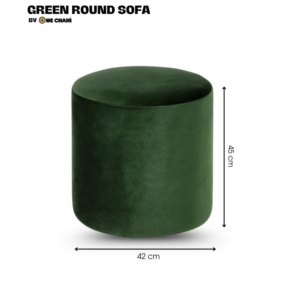 GREEN ROUND SOFA – SẮC XANH THANH LỊCH | SOFA SỰ KIỆN CAO CẤP
