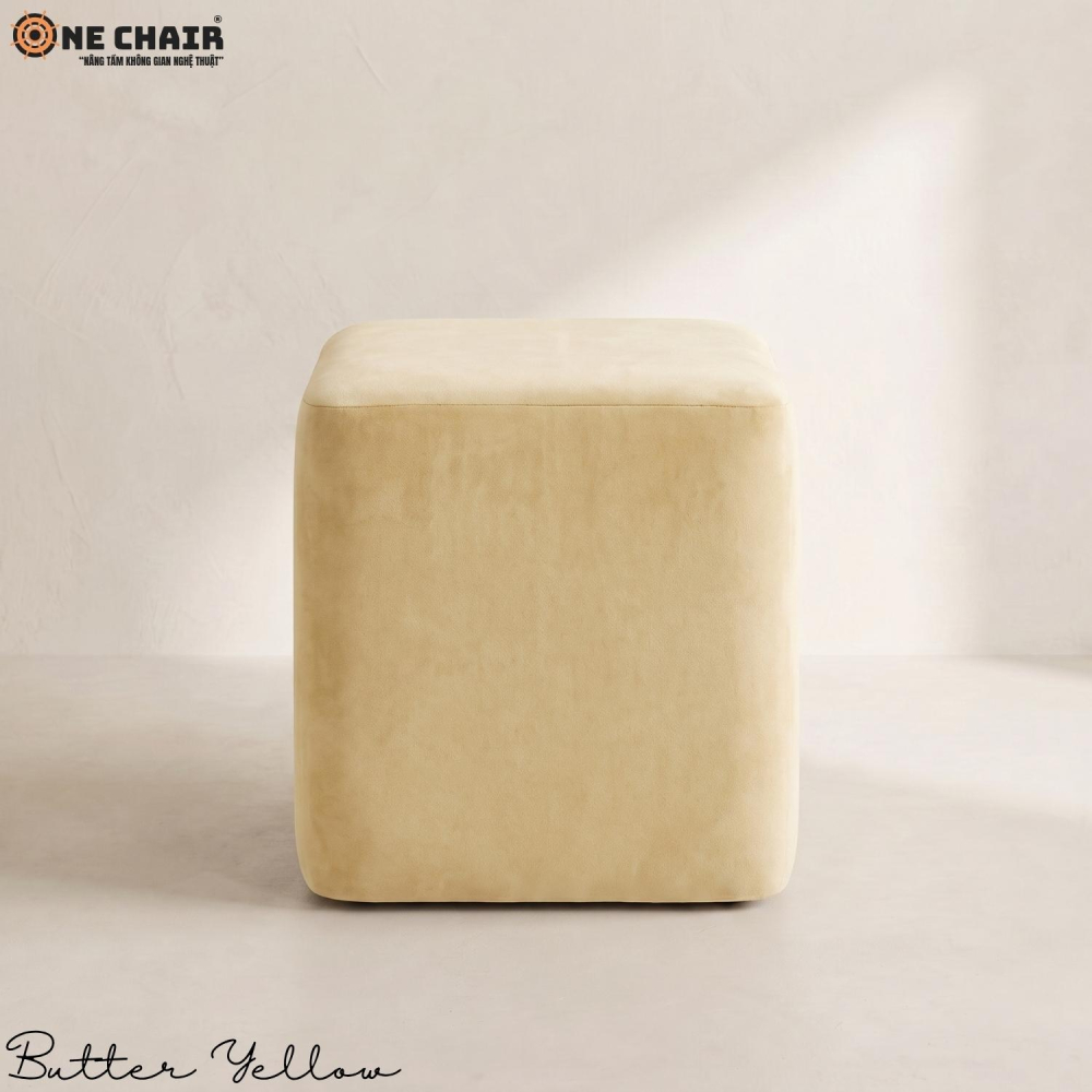 Đôn Vuông – Butter Yellow