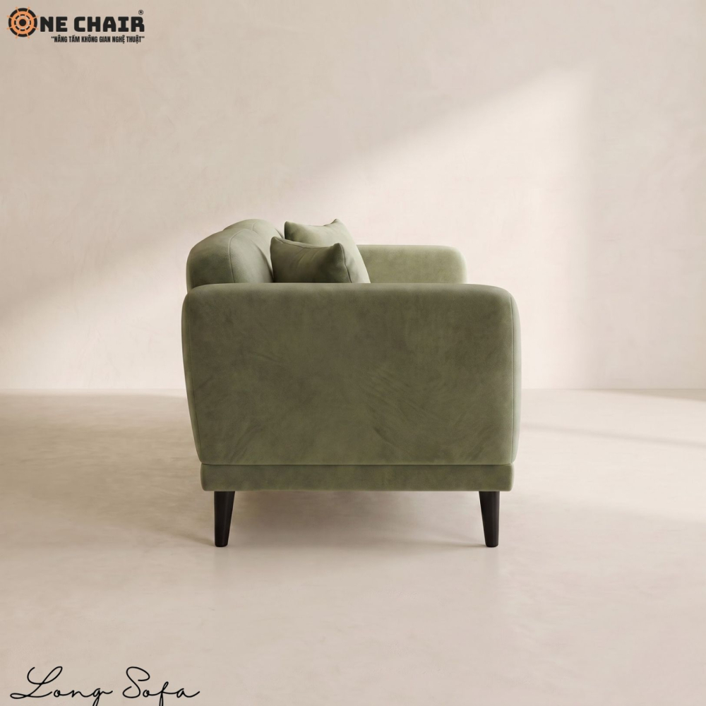 Double Sofa – Olive Moss