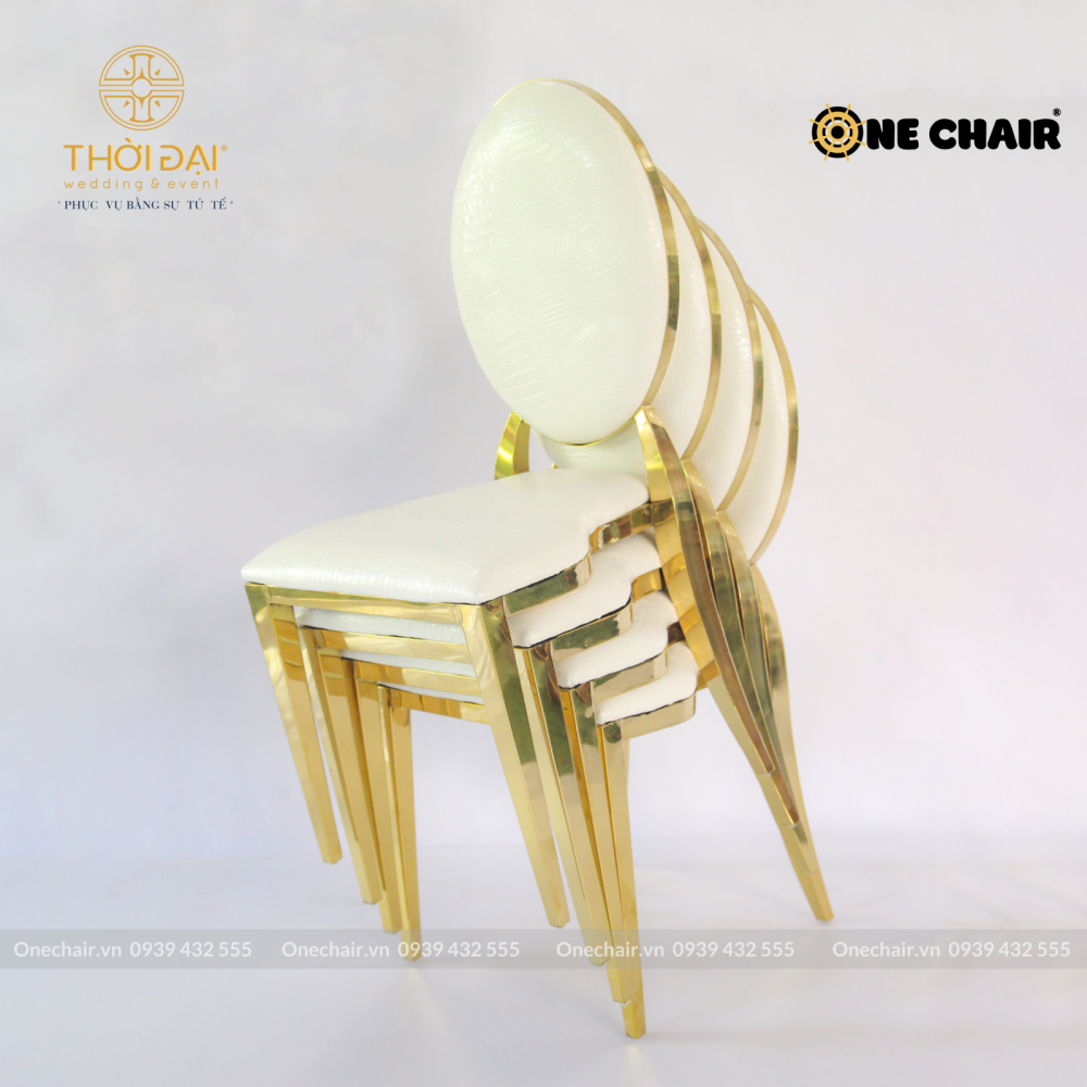 Cho thuê ghế louis mạ vàng sang trọng sự kiện tiệc cưới, bàn ghế đám cưới nhập khẩu phong cách hoàng gia