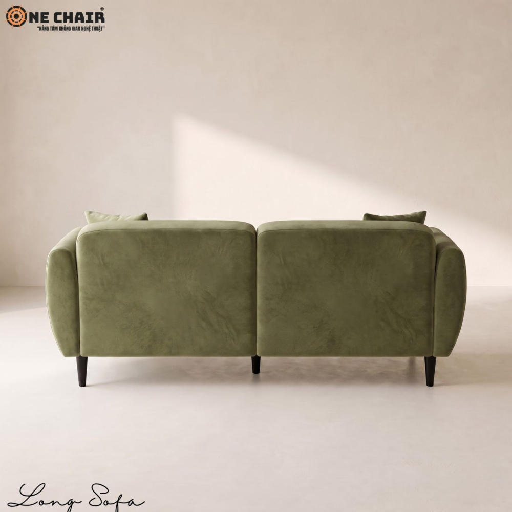 Double Sofa – Olive Moss