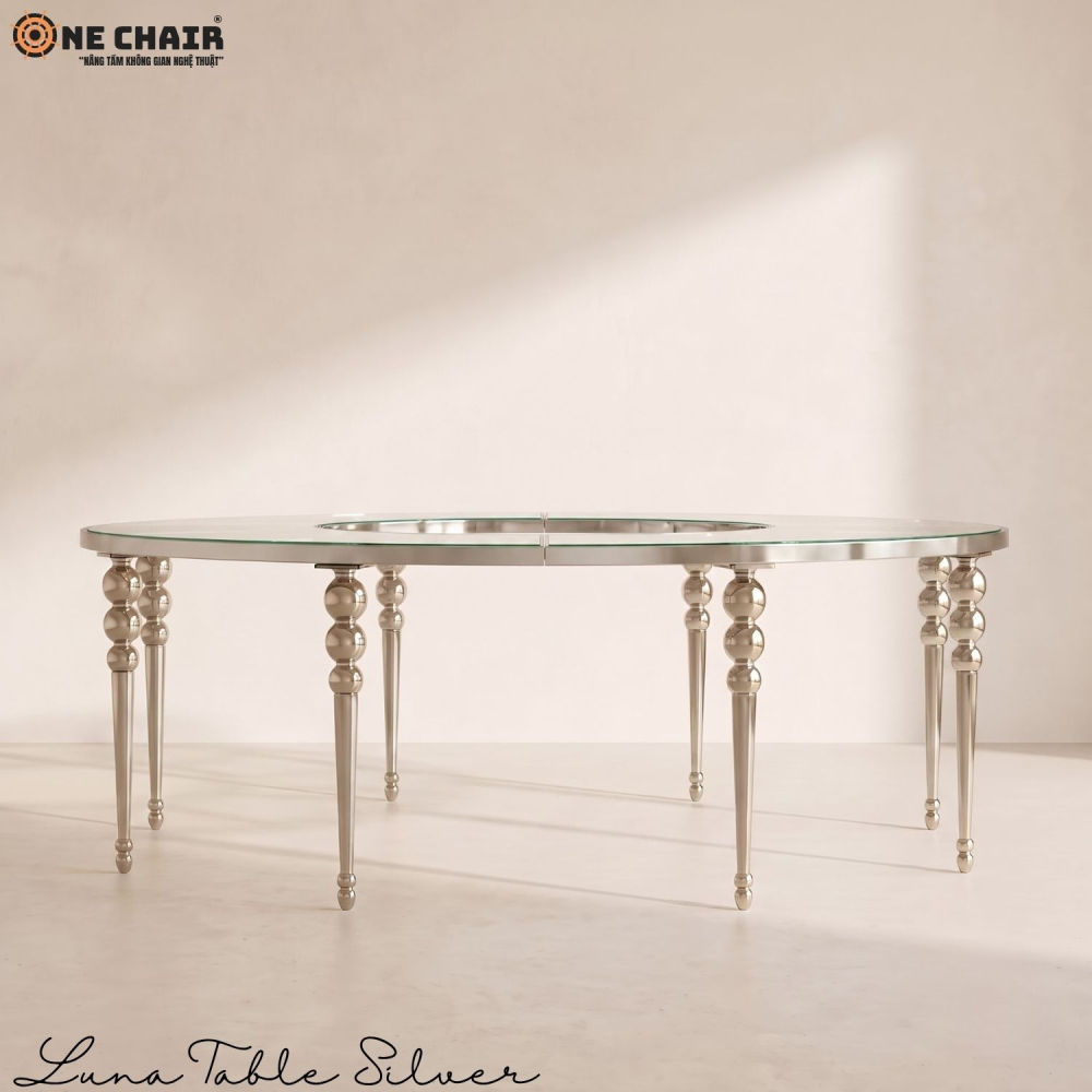 Luna Table Silver