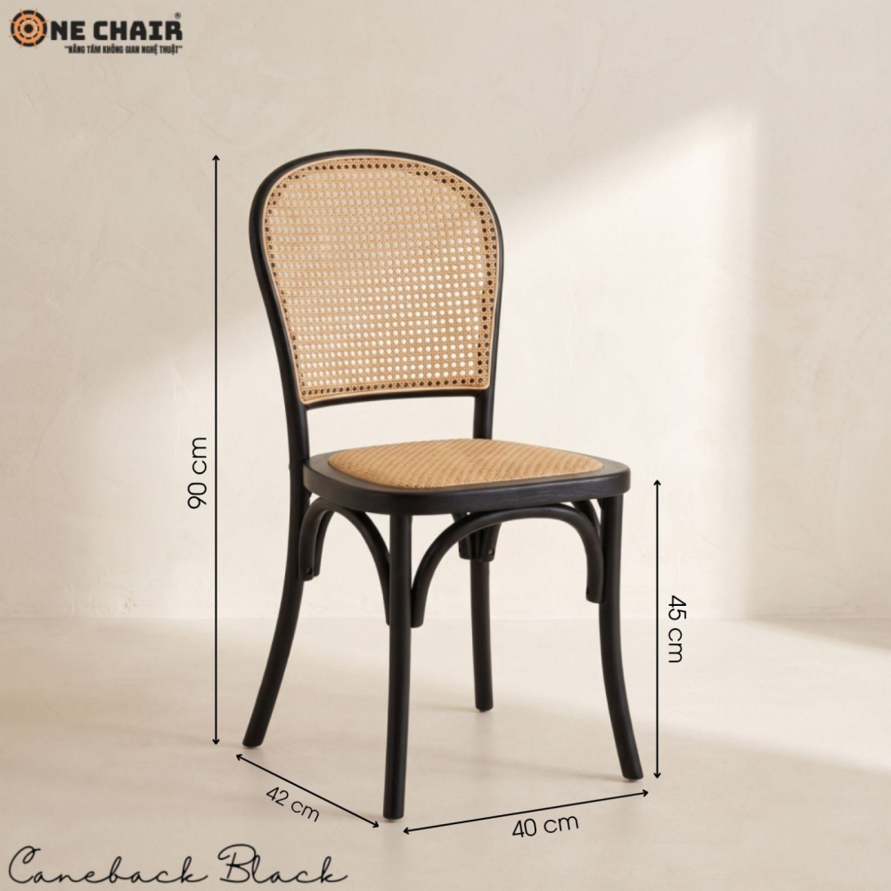 Caneback Black