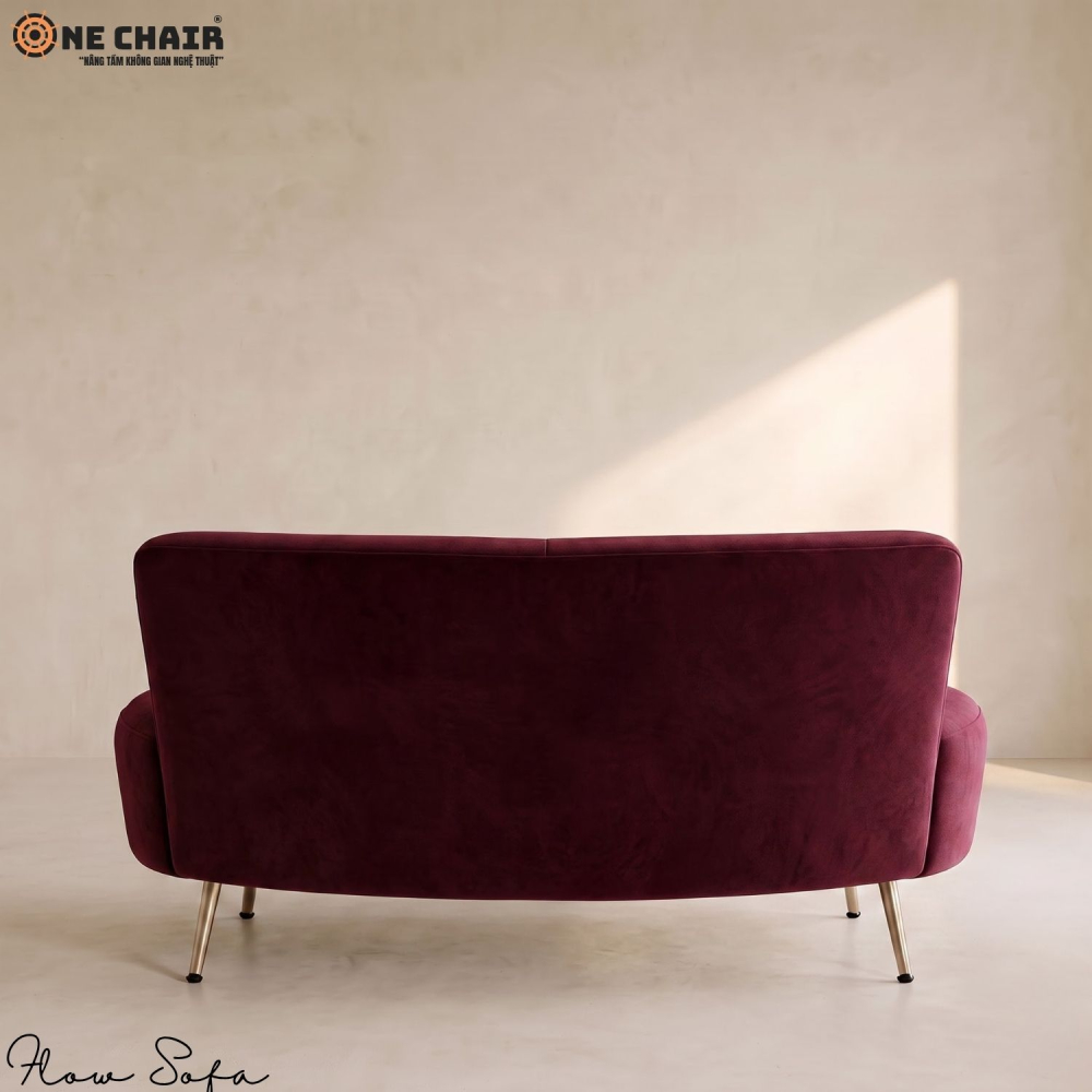 Flow Sofa – Burgundy Wine