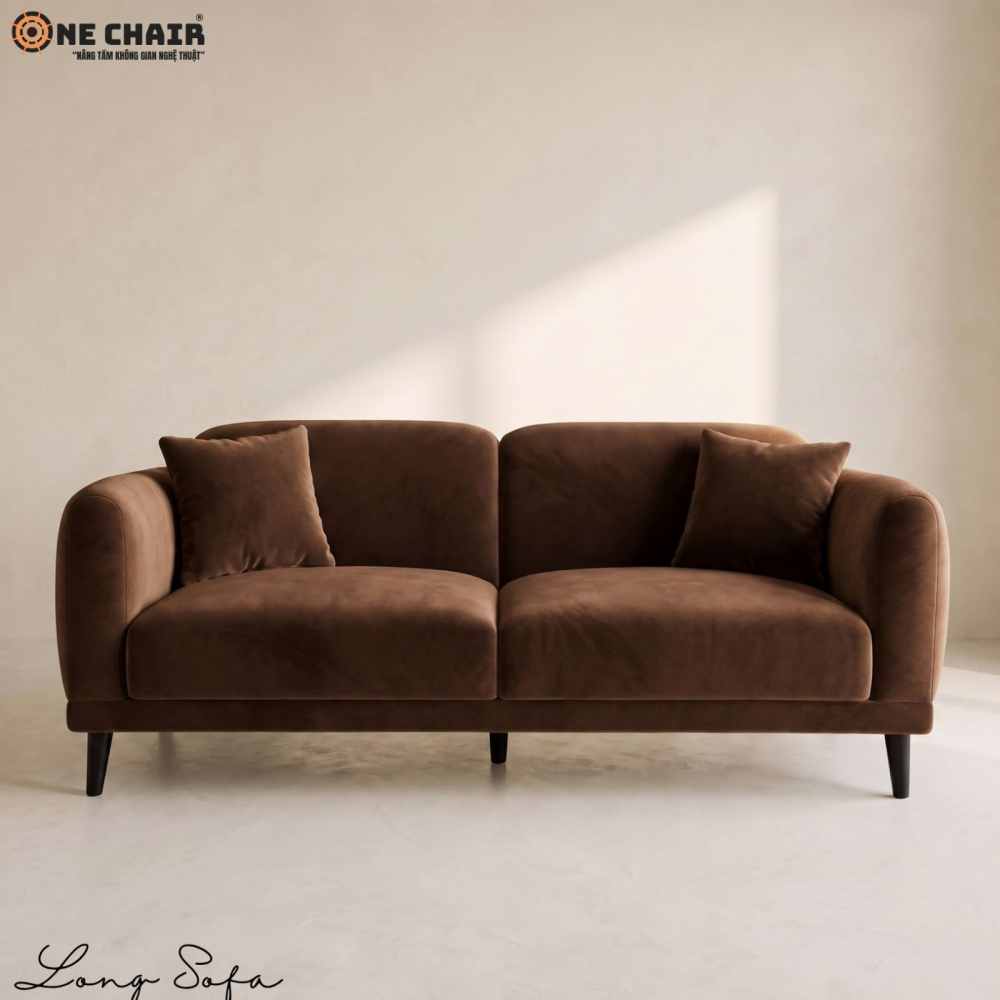 Double Sofa – Chocolate Brown
