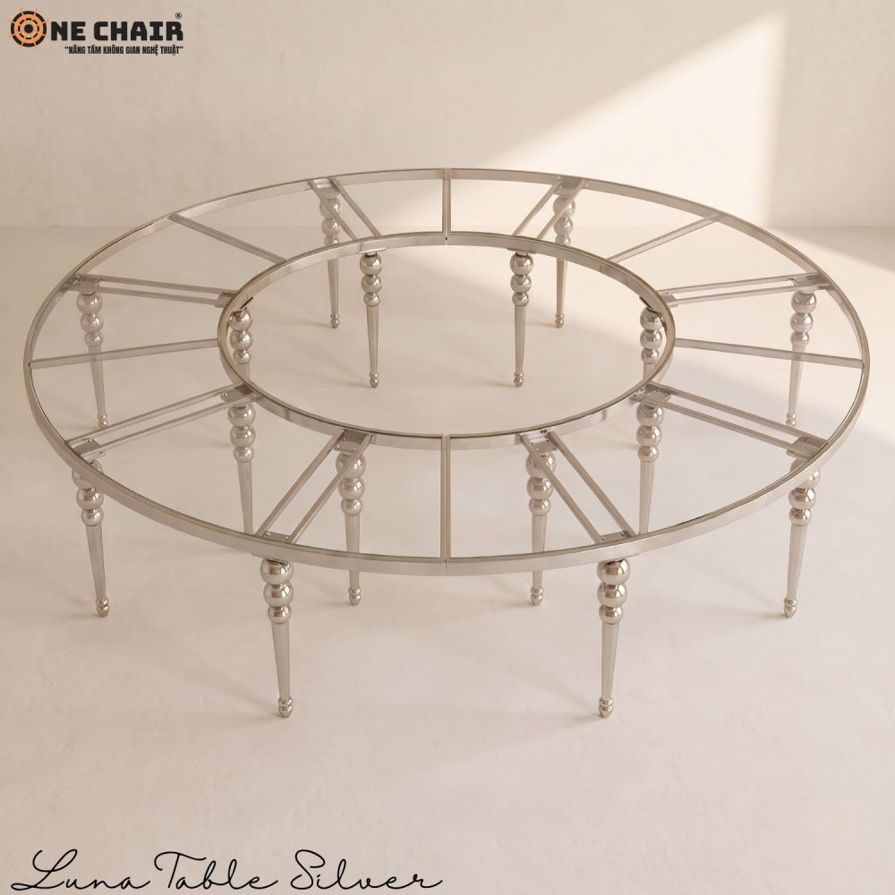 Luna Table Silver