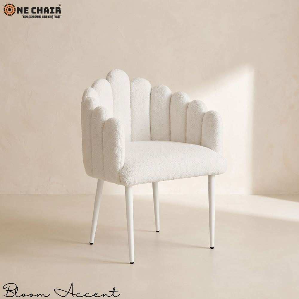 Bloom Accent Chair – White