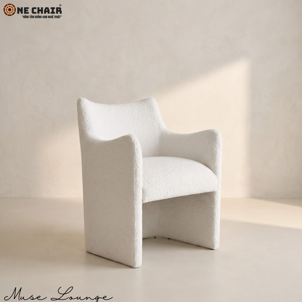 Muse Lounge Chair – White