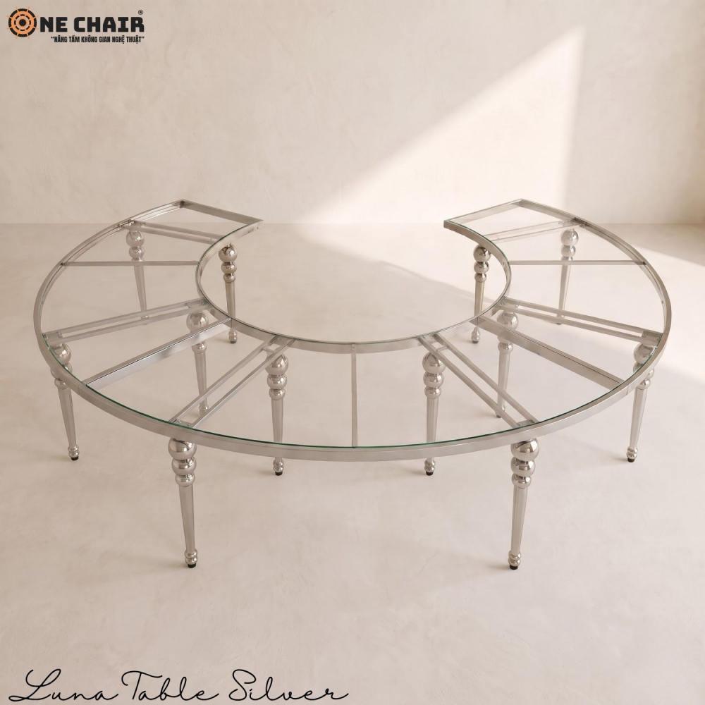 Luna Table Silver