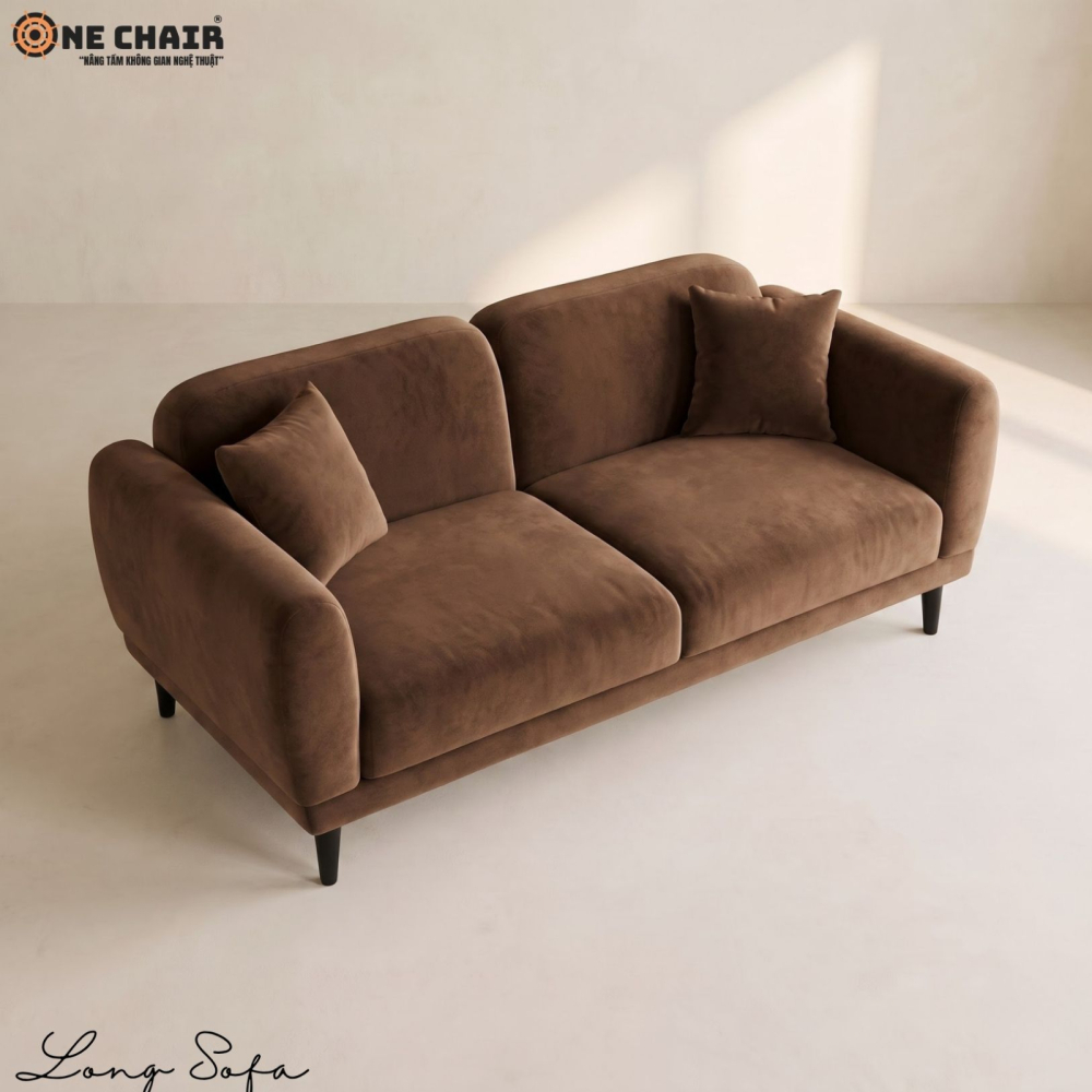 Double Sofa – Chocolate Brown