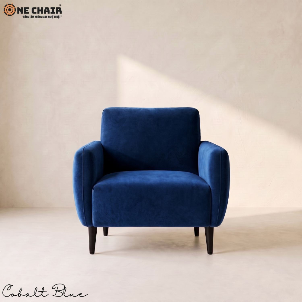 Single Sofa – Cobalt Blue
