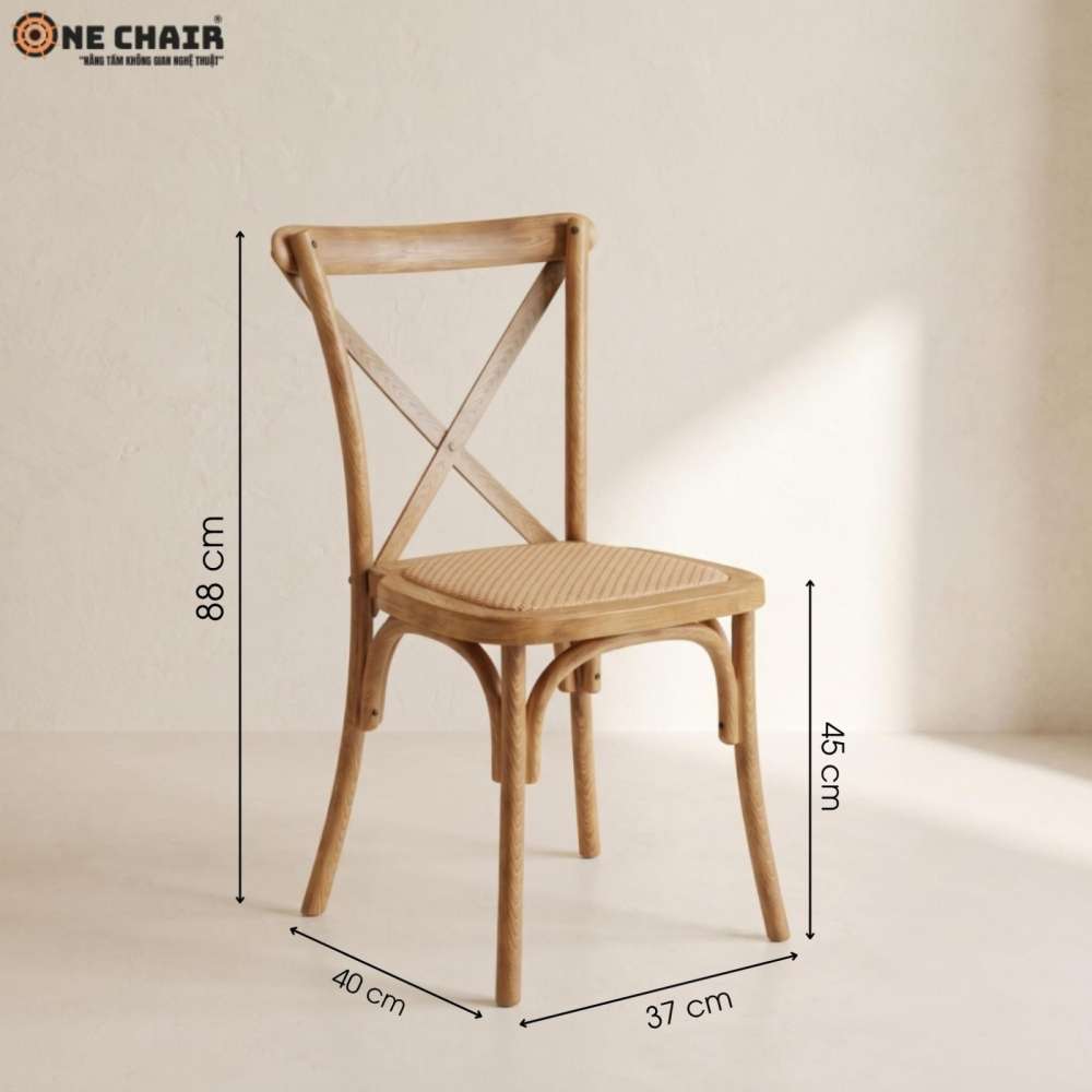 Crossback Chair – Nature