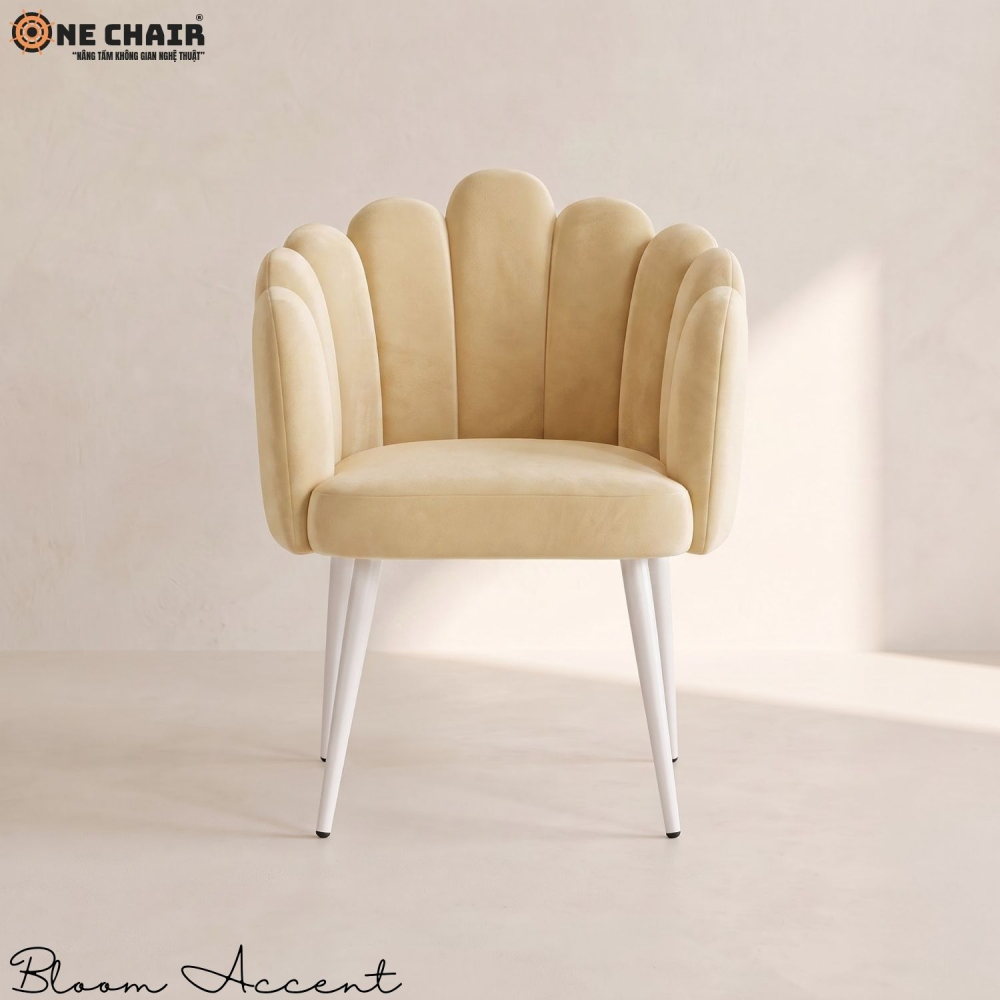 Bloom Accent Chair – Butter Yellow