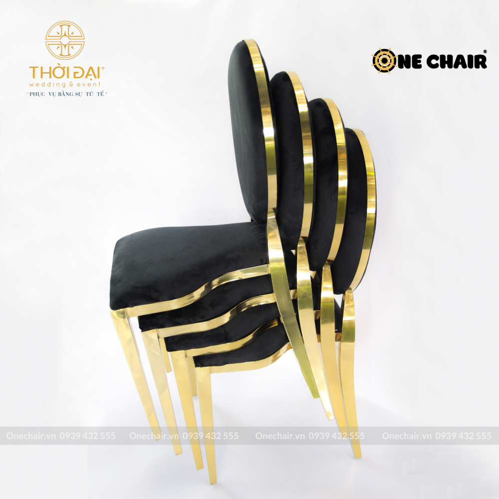 Cho thuê ghế louis mạ vàng sang trọng sự kiện tiệc cưới, bàn ghế đám cưới nhập khẩu phong cách hoàng gia