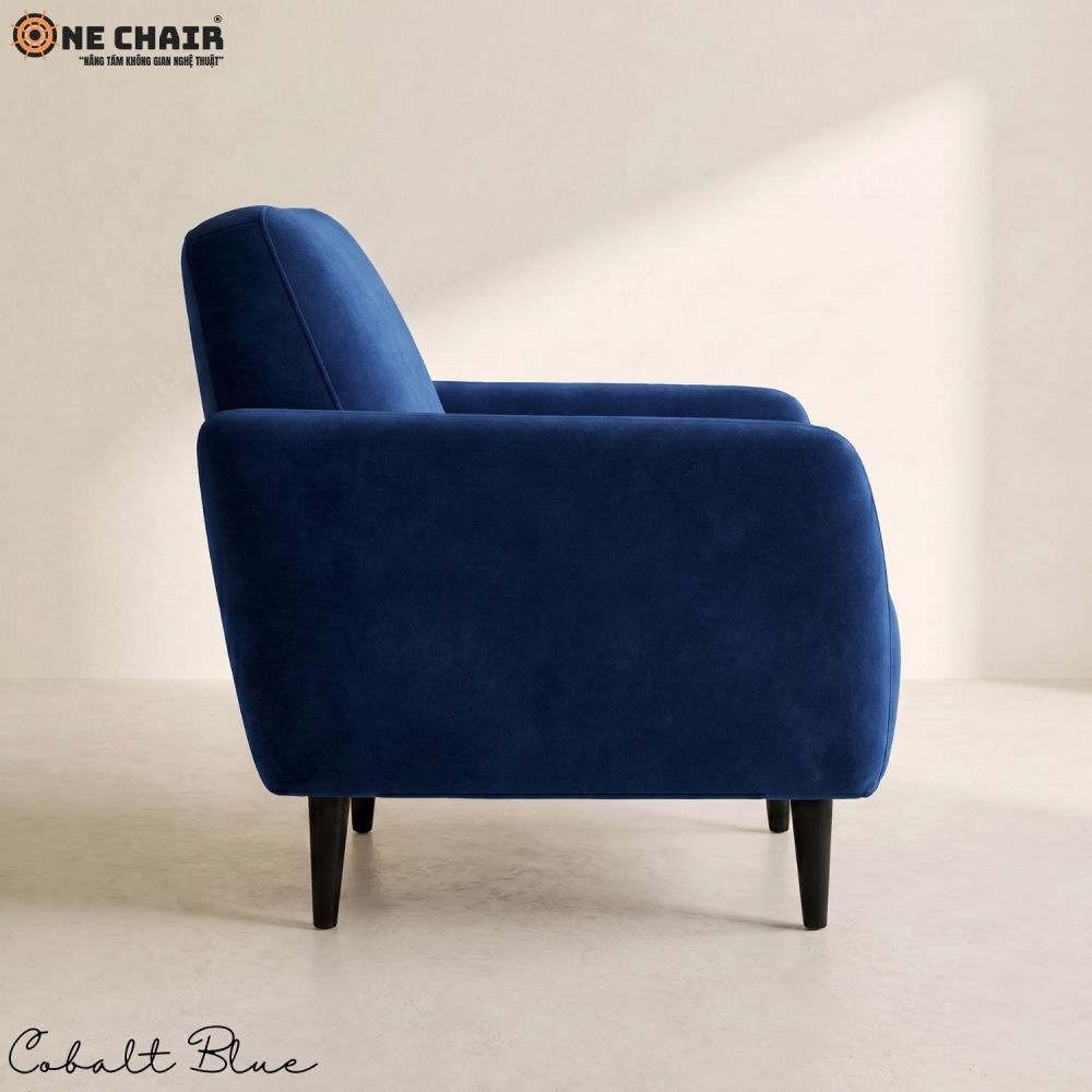 Single Sofa – Cobalt Blue