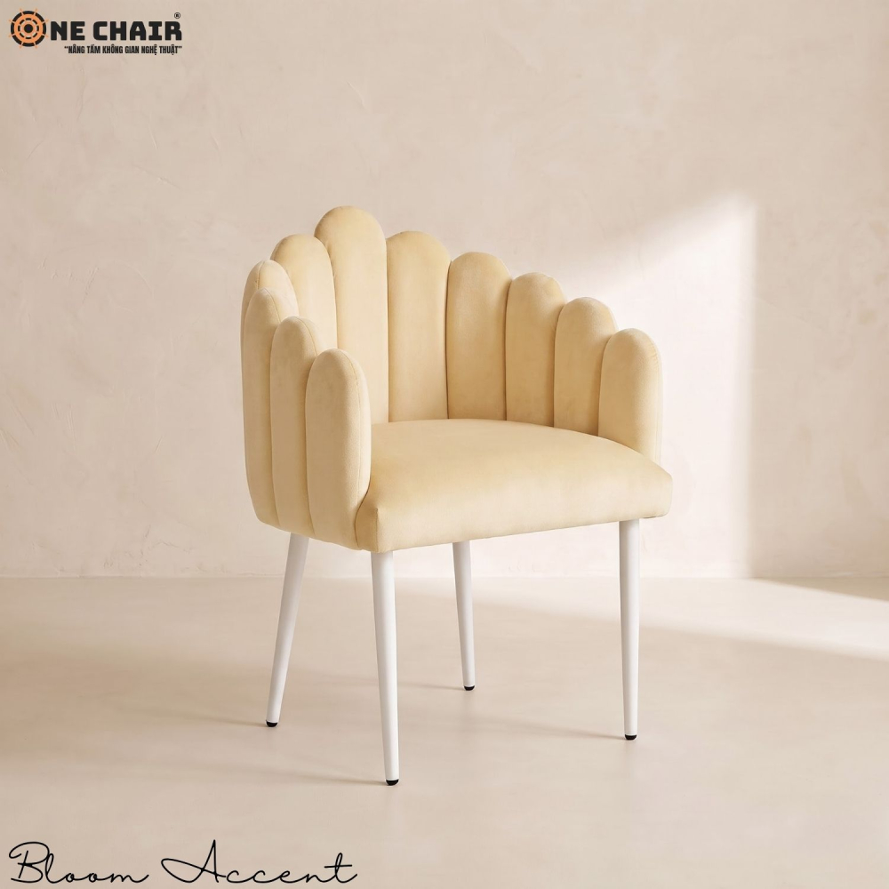 Bloom Accent Chair – Butter Yellow