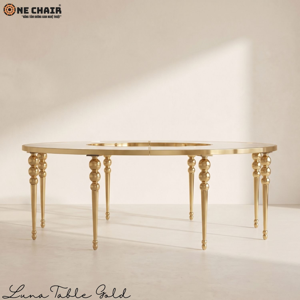 Luna Table Gold